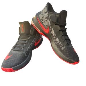 Nike Air Max Infuriate 2 AA7066-066 Mid Men’s Sz 10.5 Black University Red Shoes